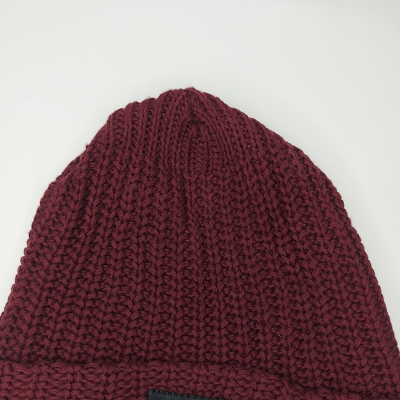 Love Your Melon Burgundy Cuffed Beanie - Picture 2 of 11